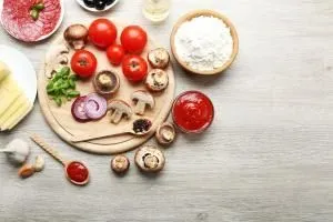 Ингредиенты для производства пиццы