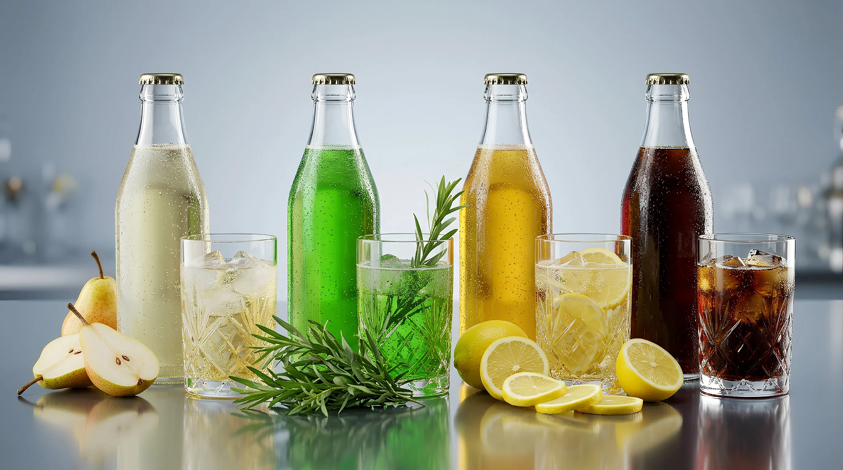 Лимонад, дюшес, тархун, кола – самые популярные пищевые ароматизаторы для напитков