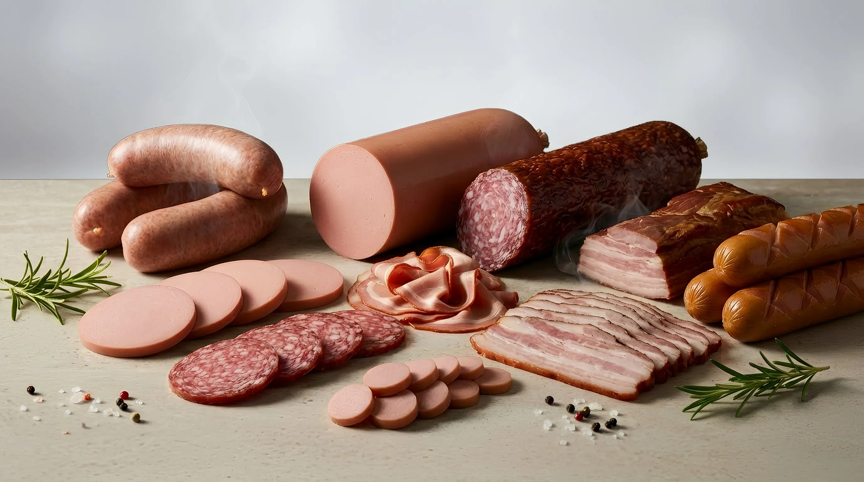 Уплотнение структуры мясных продуктов
