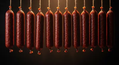 Таухмассы со вкусом сыра: съедобные оболочки для колбасных изделий Гелеон®