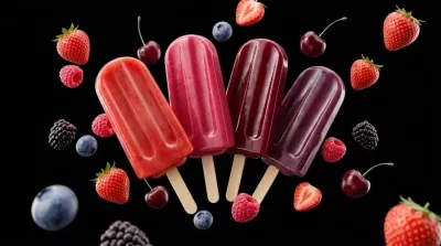Клубника, малина, вишня и дикие ягоды — натуральные и стойкие вкусы для мороженого 2021